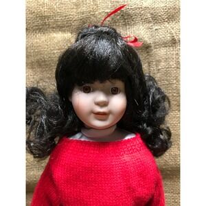 Vintage 1989 Marian Yu Doll, School‎ Girl